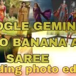 GOOGLE GEMINI NANO BANANA AI SAREE