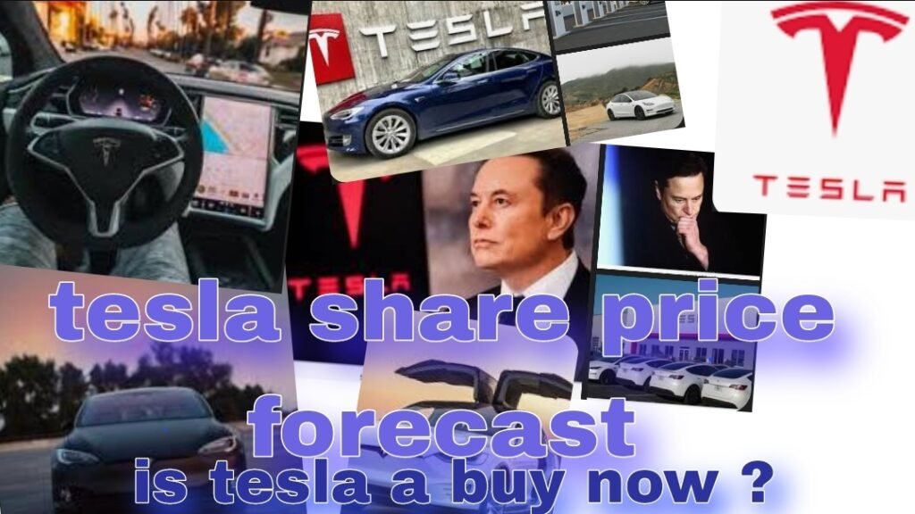 tesla share price forecast